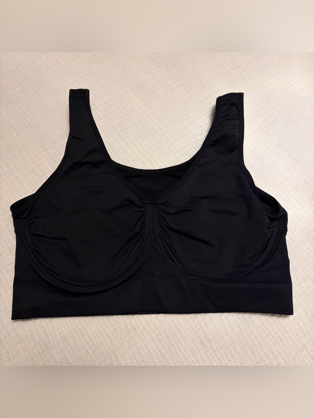 Aha Moment Shapewear Black Underwire Bra 2x/3x Euro 44/46